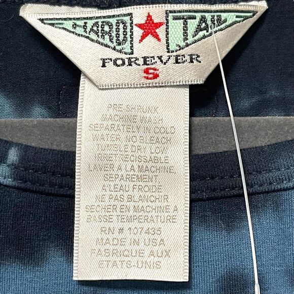 HARD TAIL Tie Due Ruched Short Sleeve Dress S - Picture 3 of 6